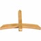 Ekena Millwork Bellingham Rough Sawn Timber Gable Bracket, Western Red Cedar, 48"W x 32"H x 4"D x 4"F, 16/12 Pitch GBW048X32X0404BEL00RWR - alternate 4
